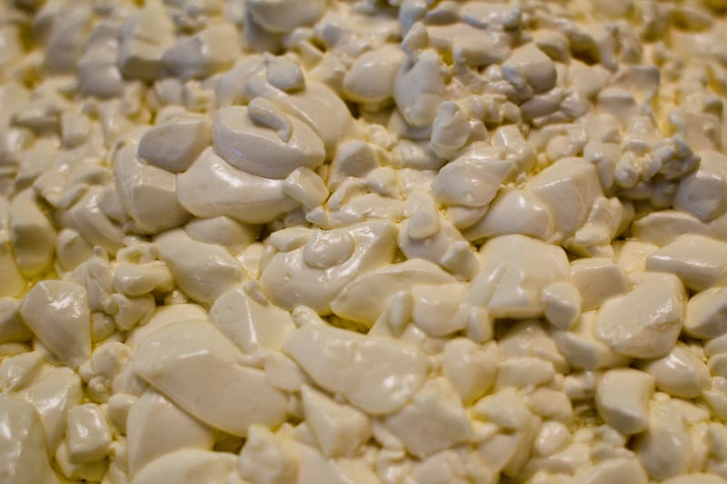 Draining Curd